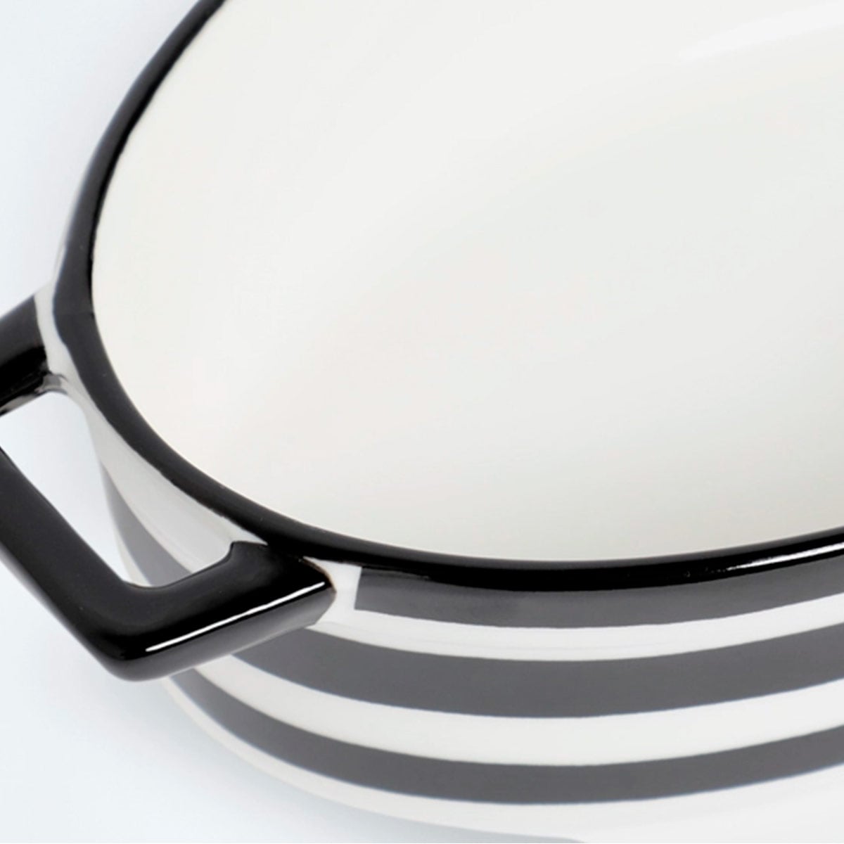 BOWL RIPLEY HOME MULTICOLOR PORCELANA RAMEQUIN RAYADO CER OVAL PASTA - 2