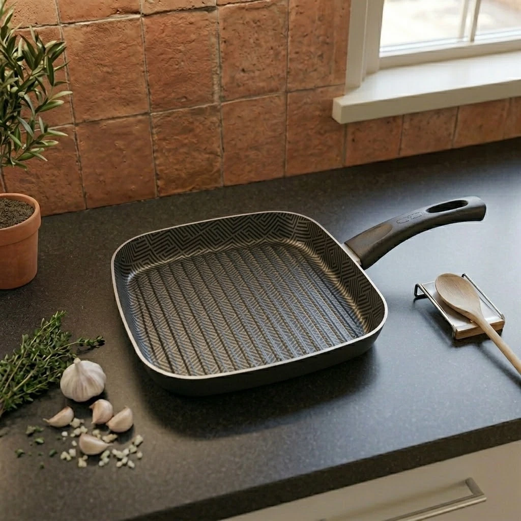 BÍFERA ALUMINIO 28 CM PARIS NEGRO - 1
