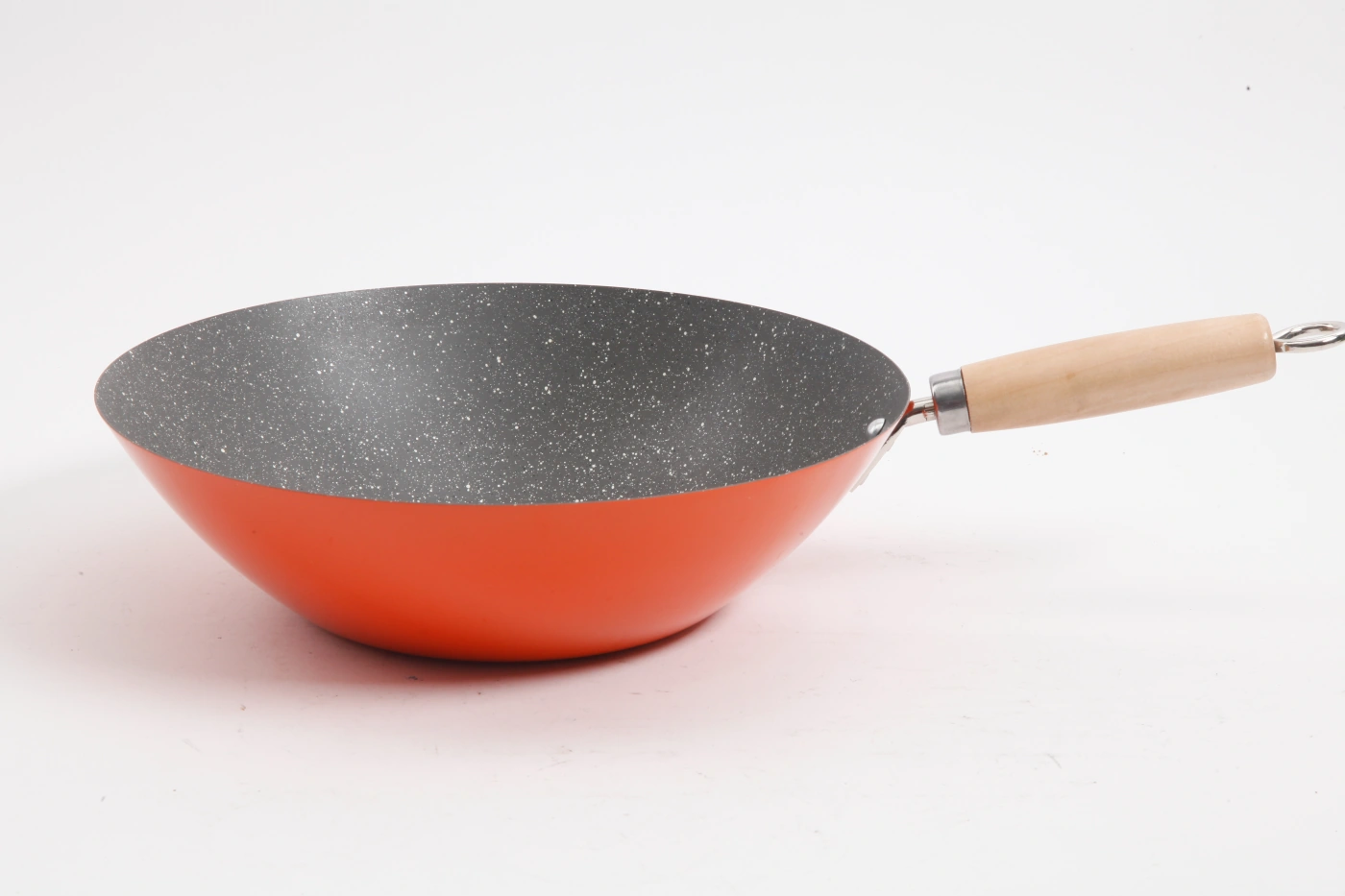 WOK OSTER DENALI ACERO AL CARBONO NARANJA - 1