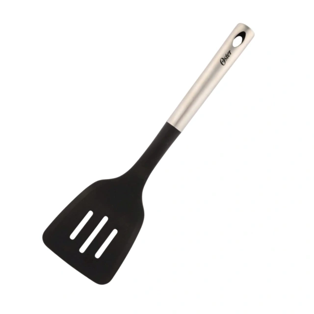SET X3 SARTENES 18CM 20CM Y 24 CM + ESPÁTULA ALUMINIO ANTIDHERENTE PRENSADO SMITHSON NEGRA - 8