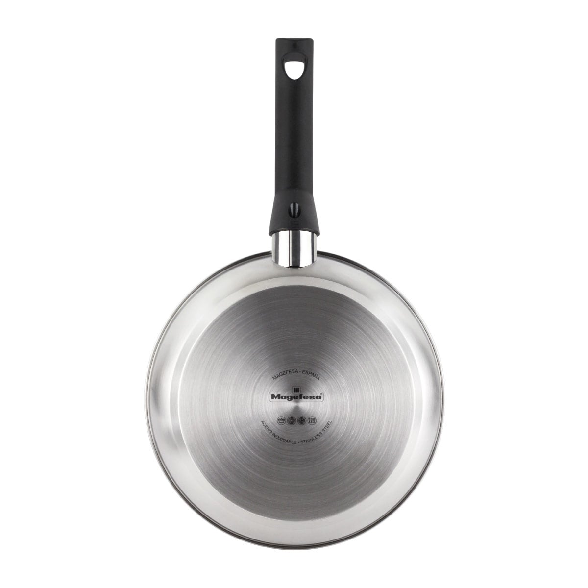 SARTEN MEGAFESA DURINOX 20 CM ACERO INOXIDABLE PLATEADO - 3