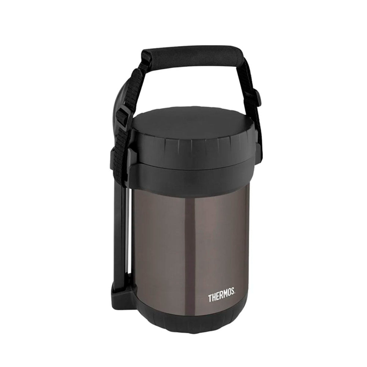 TERMO DE ALIMENTO THERMOS 1.8 LT DE ACERO P/ALIMENTOS CON COMPARTIMIENTOS - 1