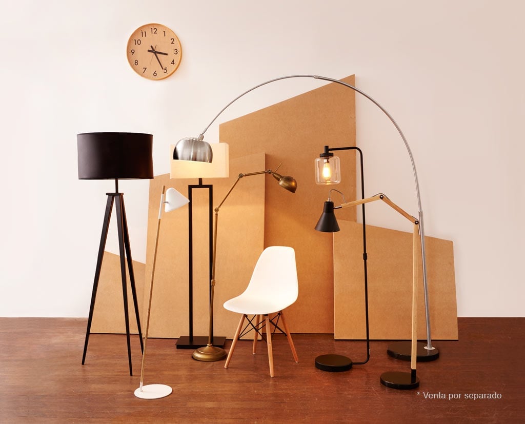 LÁMPARA DE PIE RIPLEY HOME CURVO METAL 180 CM - 2