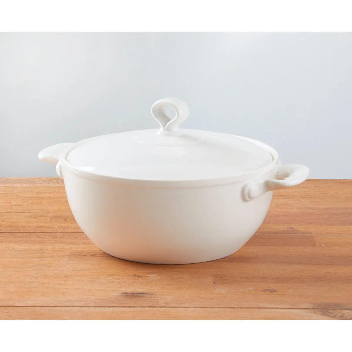 FUENTE DE HORNO RIPLEY HOME PASTA PORCELANA L CON TAPA - 1