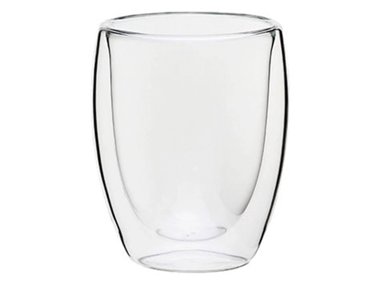 SET 4 VASOS RIPLEY HOME VIDRIO DOBLE PARED VIDRIO MULTICOLOR 350 ML - 2