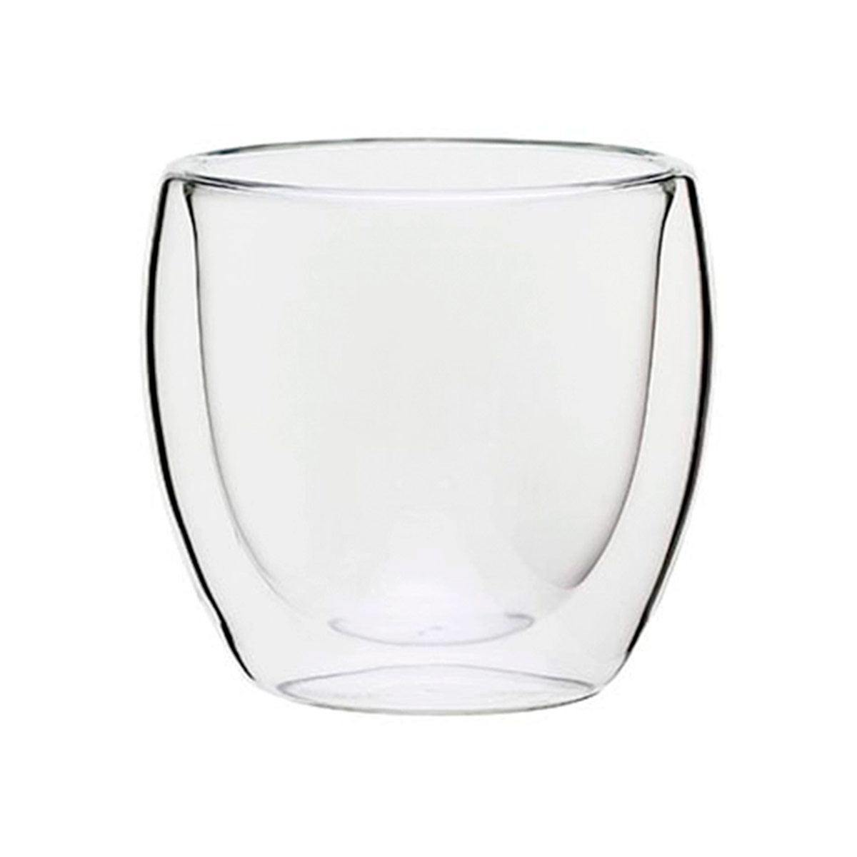 SET 4 VASOS RIPLEY HOME VIDRIO DOBLE PARED VIDRIO MULTICOLOR 100 ML - 2