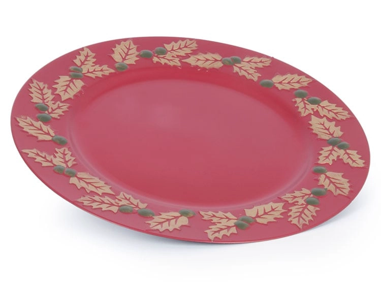 PLATO RIPLEY HOME BASE RAMA BORDE ROJO - 1