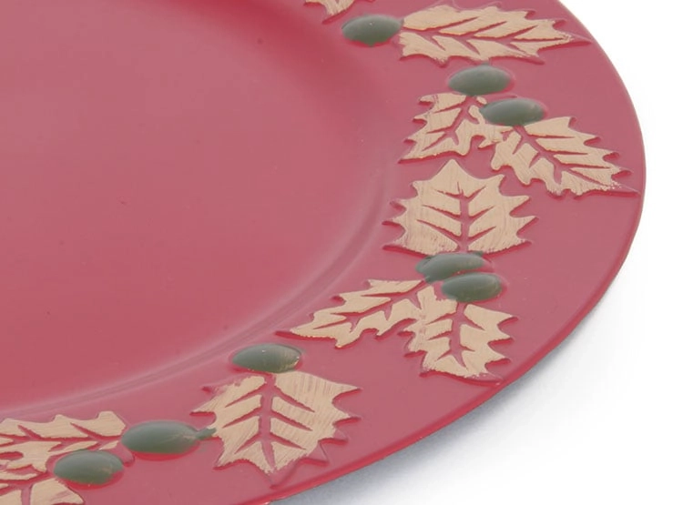 PLATO RIPLEY HOME BASE RAMA BORDE ROJO - 3