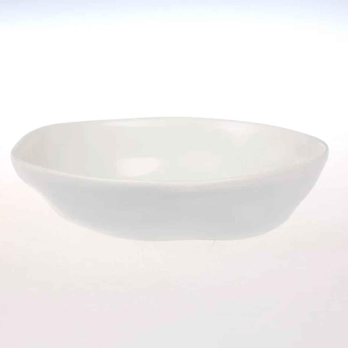 PLATO MAISON LINETT SOPA ART IRREGULAR BLANCO PORCELANA - 1