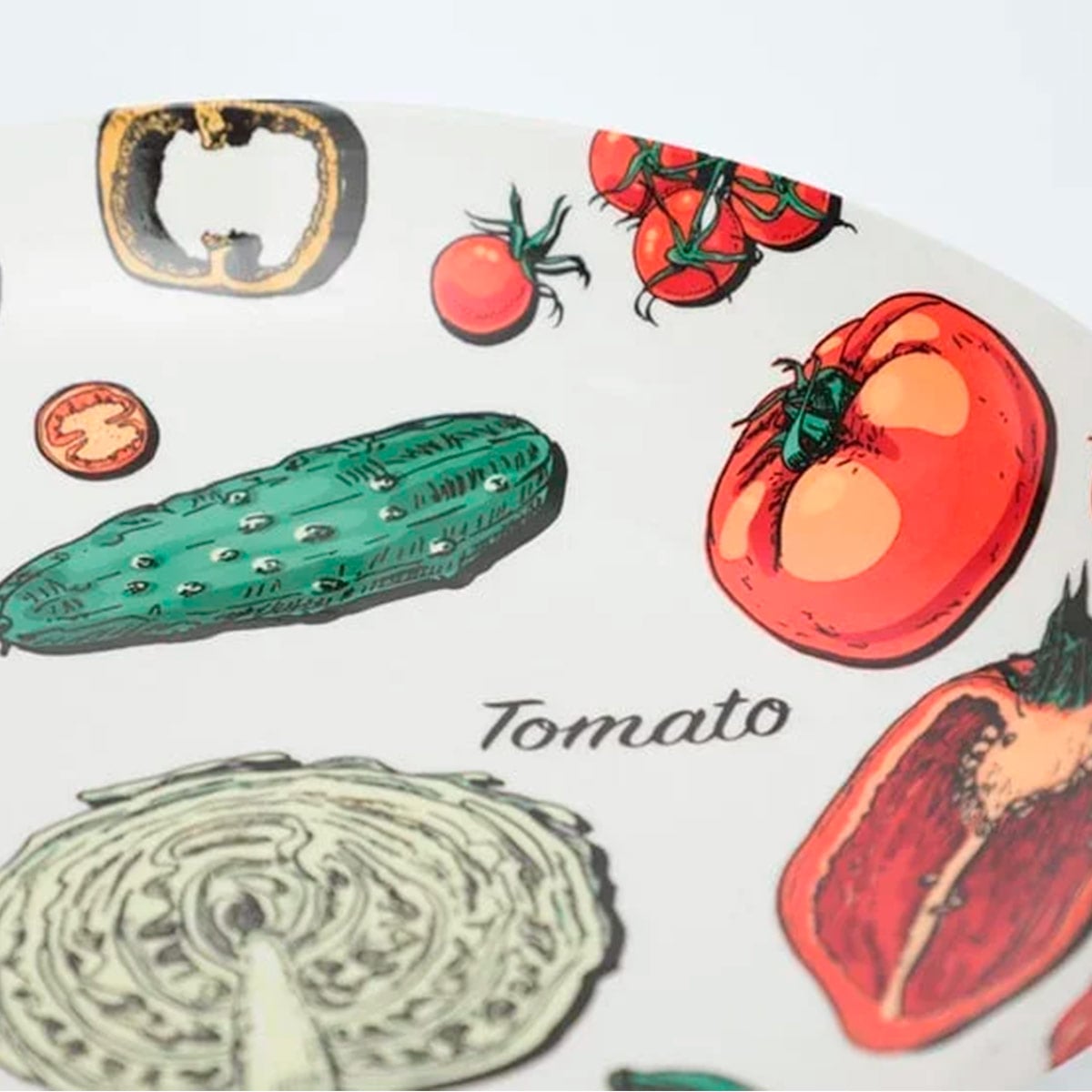 BOWL RIPLEY HOME VEGGIE PASTA PORCELANA MULTICOLOR - 2