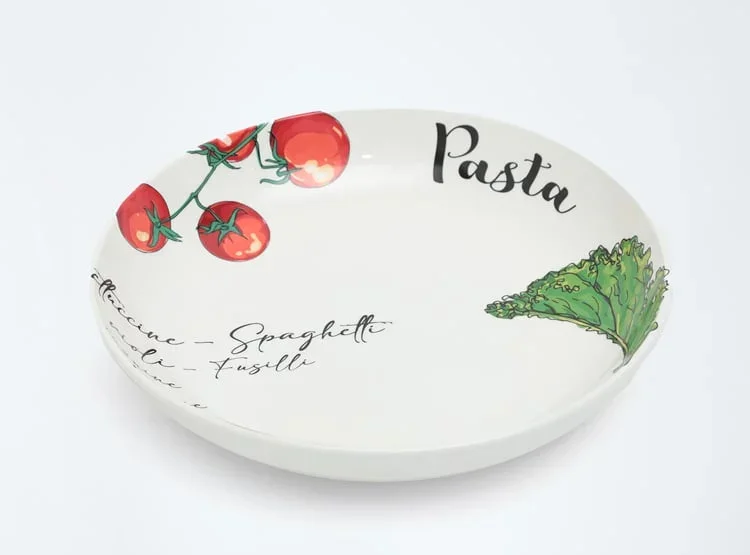 BOWL RIPLEY HOME TOMATE PASTA PORCELANA MULTICOLOR - 1