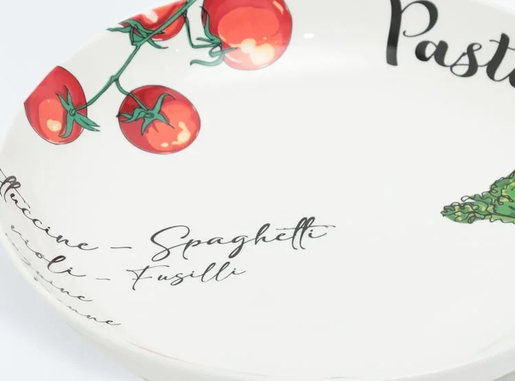 BOWL RIPLEY HOME TOMATE PASTA PORCELANA MULTICOLOR - 3