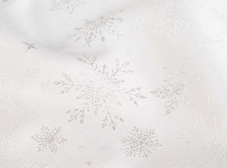 MANTEL RIPLEY HOME NAVIDAD COPOS 240 CM X 180 CM BLANCO - 3