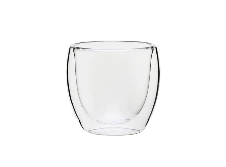 SET 4 VASOS RIPLEY HOME VIDRIO DOBLE PARED VIDRIO MULTICOLOR 100 ML - 1