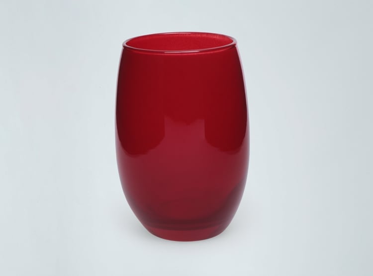 SET VASOS RIPLEY HOME DRINKWARE VIDRIO ROJO X4 - 2