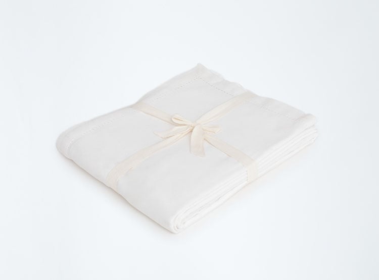 MANTEL RIPLEY HOME LISO ALGODÓN 240 X 180 CM BLANCO - 1