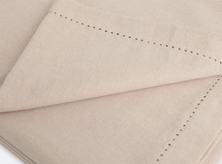 MANTEL RIPLEY HOME LISO ALGODÓN 240 X 180 CM BEIGE - 2