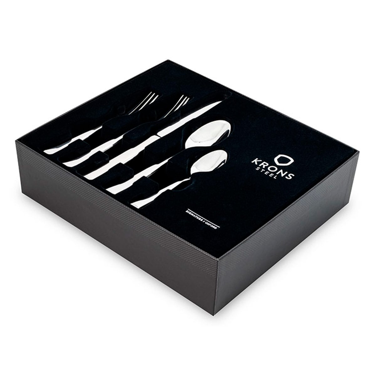 CUBIERTOS KRONS SET MANCHESTER ACERO INOXIDABLE 30 PIEZAS - 2