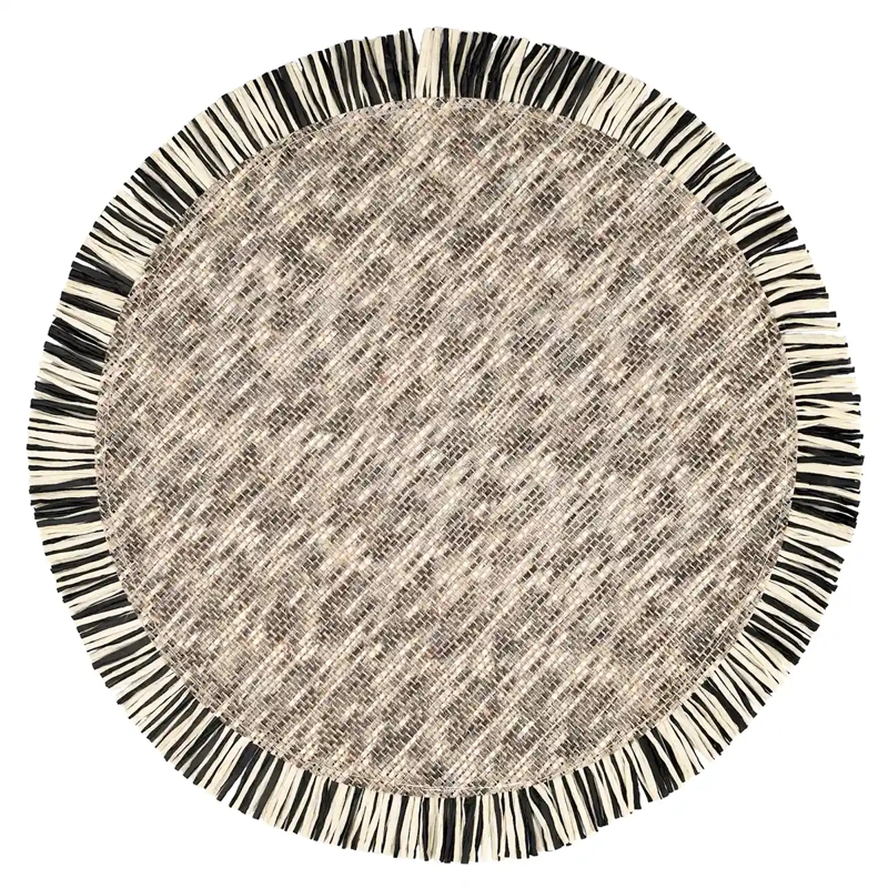 SETX4 INDIVIDUALES RIPLEY HOME FLECOS PAPEL NEGRO - 1