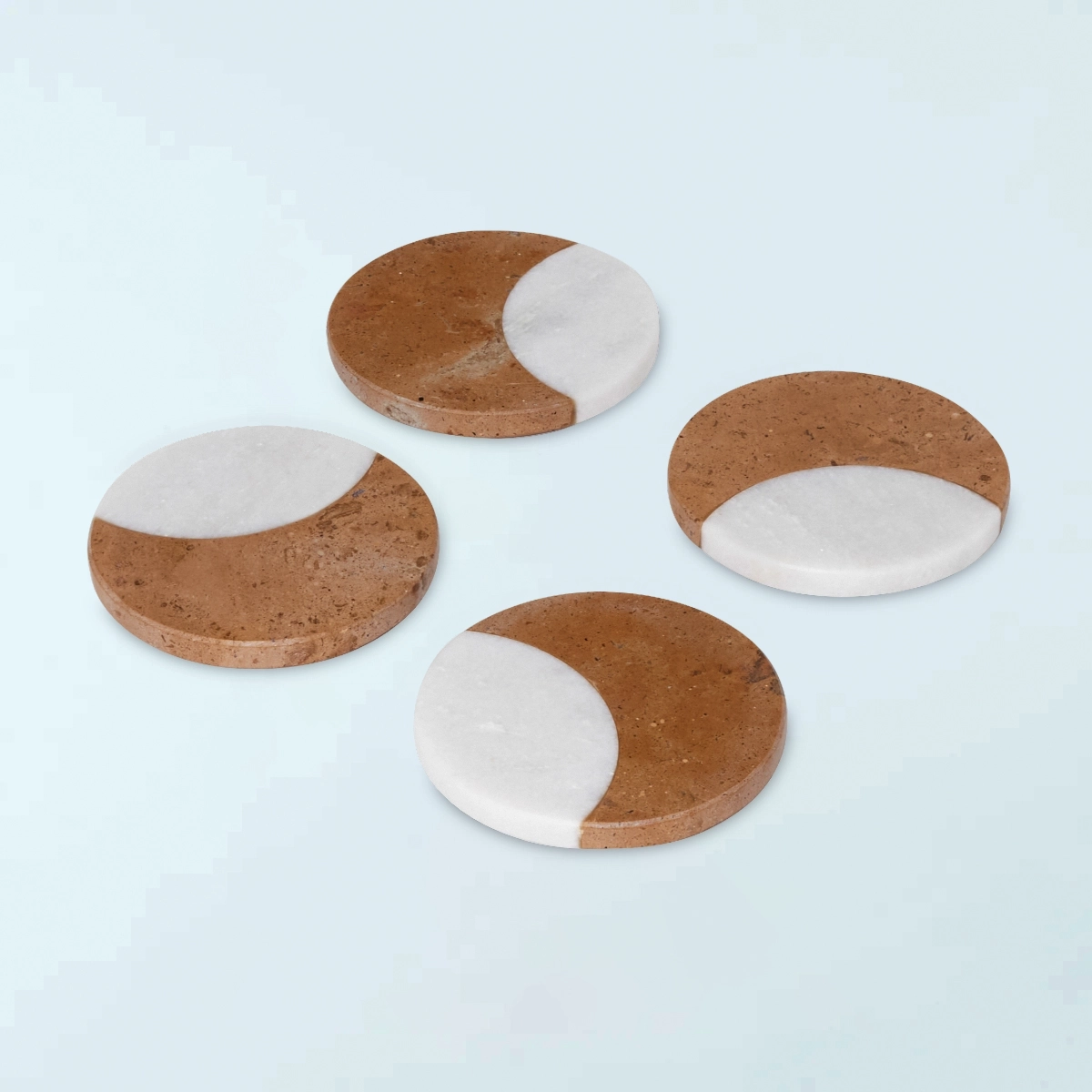 SET X 4 POSAVASOS MAISON LINETT LUNA - 2