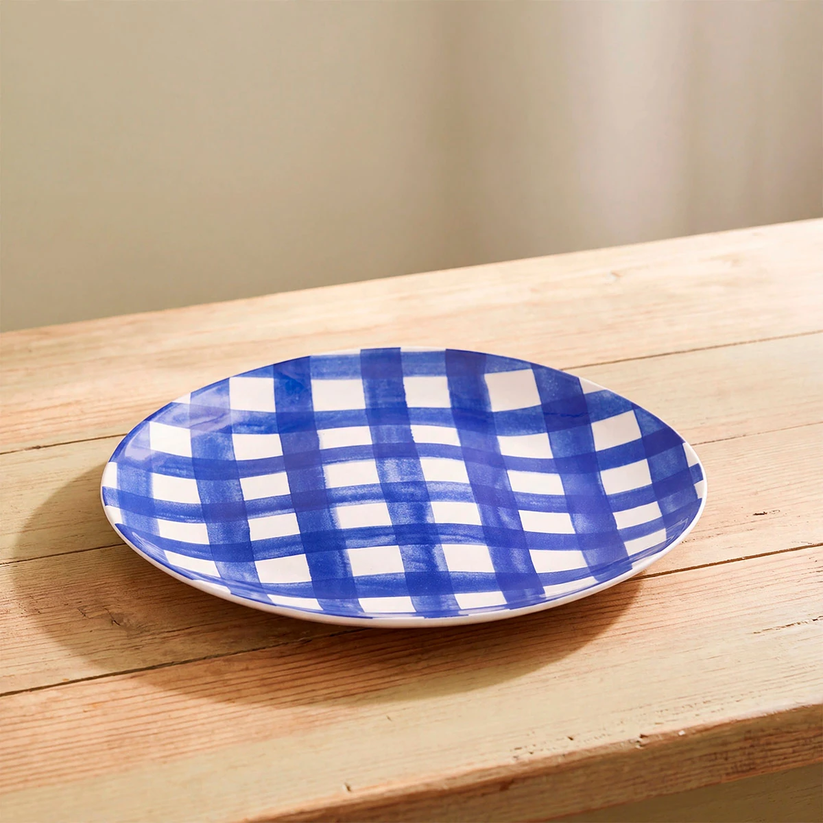 PLATO FONDO RIPLEY HOME CUADROS VERDE - 1