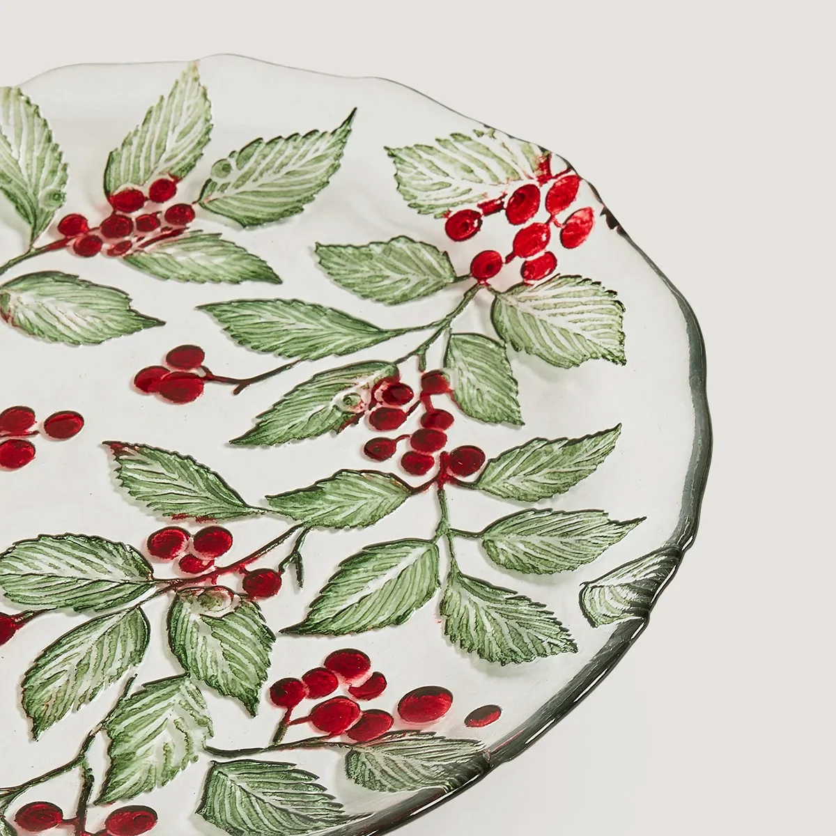 PLATO DE POSTRE RIPLEY HOME BERRIES ROJO - 3