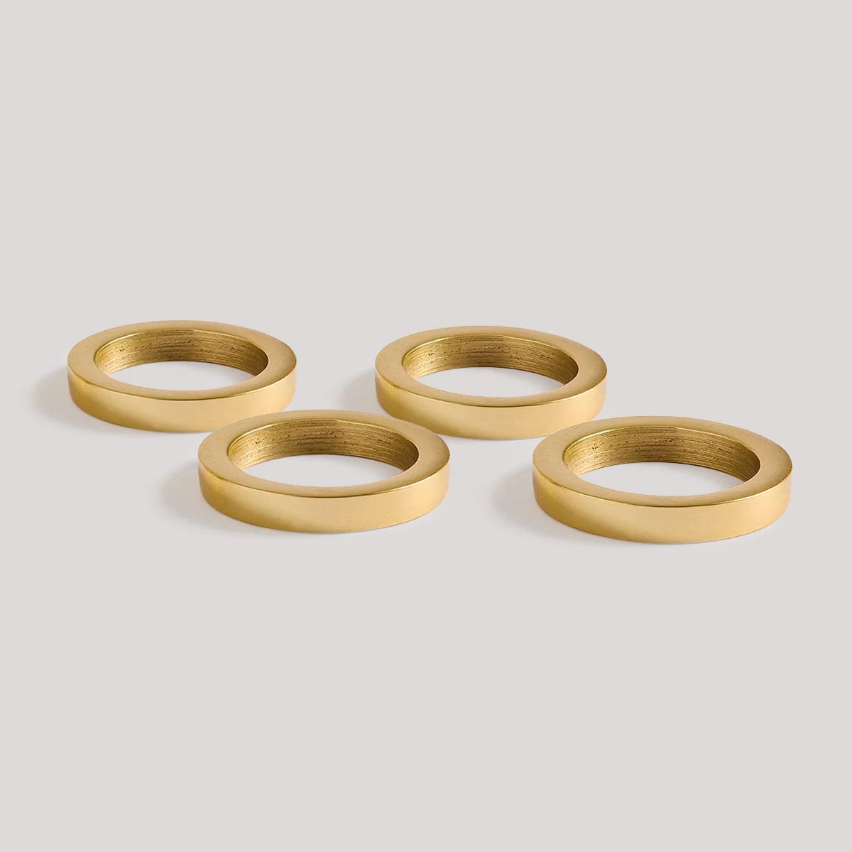 SET X4 PORTA SERVILLETAS RIPLEY HOME DORADO - 2