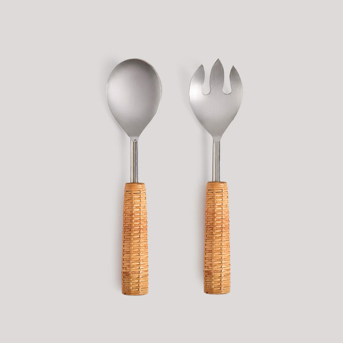 SET CUBIERTOS DE SERVIR RIPLEY HOME RATTAN CAPRI CAFÉ - 2