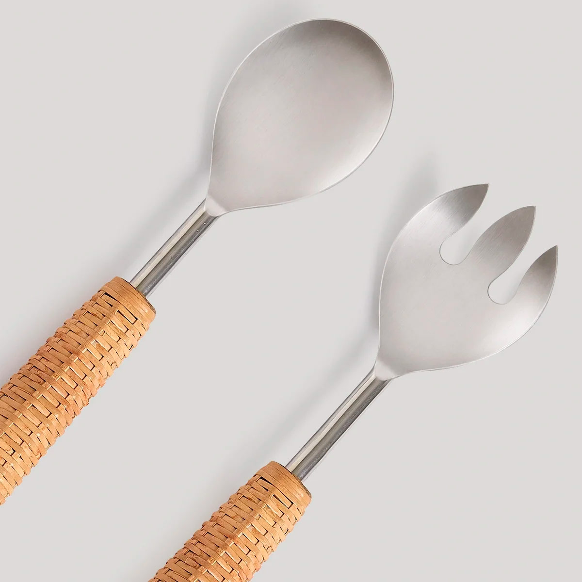 SET CUBIERTOS DE SERVIR RIPLEY HOME RATTAN CAPRI CAFÉ - 3