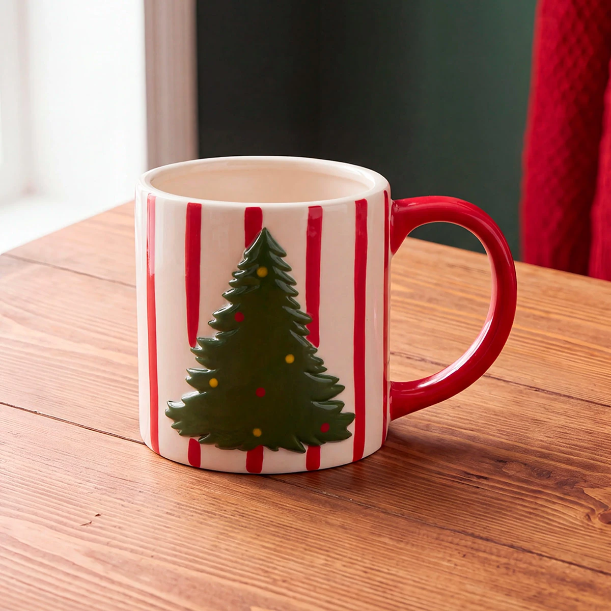 MUG RIPLEY HOME LÍNEAS PINO ROJO - 1
