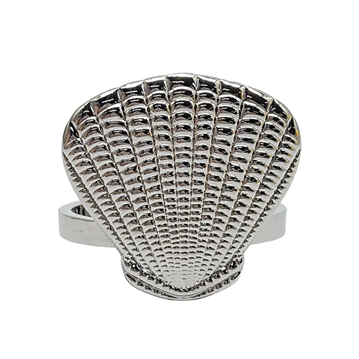SET X4 PORTA SERVILLETAS RIPLEY HOME SILVER CAPRI AZUL - 1