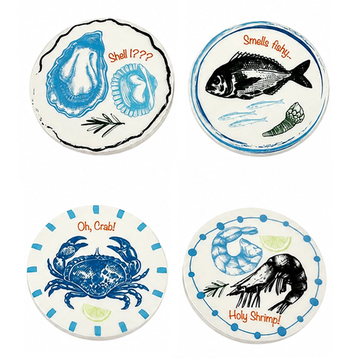 SET X4 POSAVASOS RIPLEY HOME DISEÑO CAPRI - 1