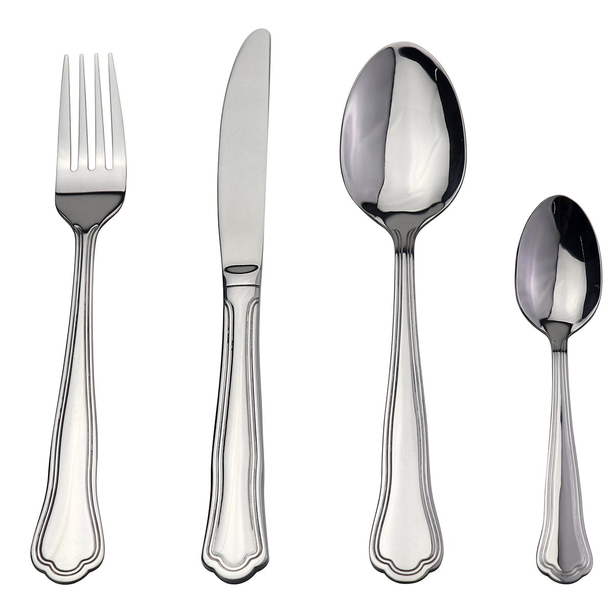 SET DE CUCHILLOS RIPLEY HOME CLASSIC 24 PIEZAS PLATEADO - 1