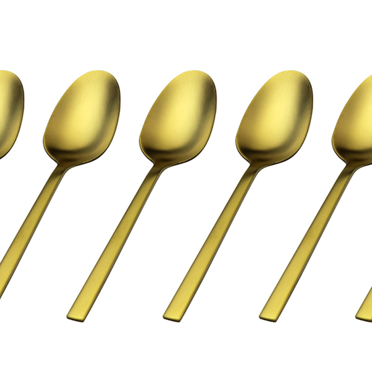 SET X6 CUCHARAS RIPLEY HOME POSTRE DORADO - 2