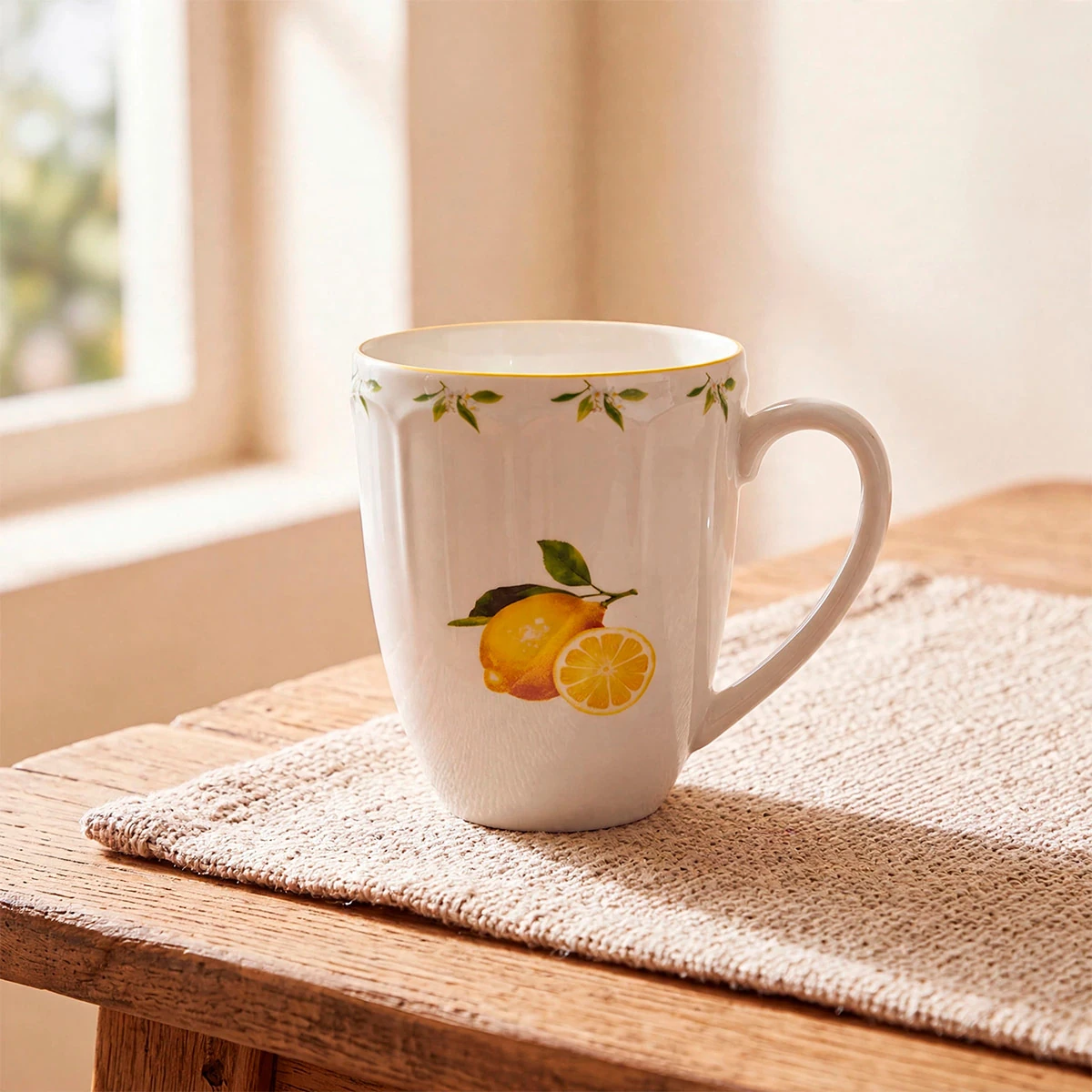MUG RIPLEY HOME LIME AMARILLO - 1