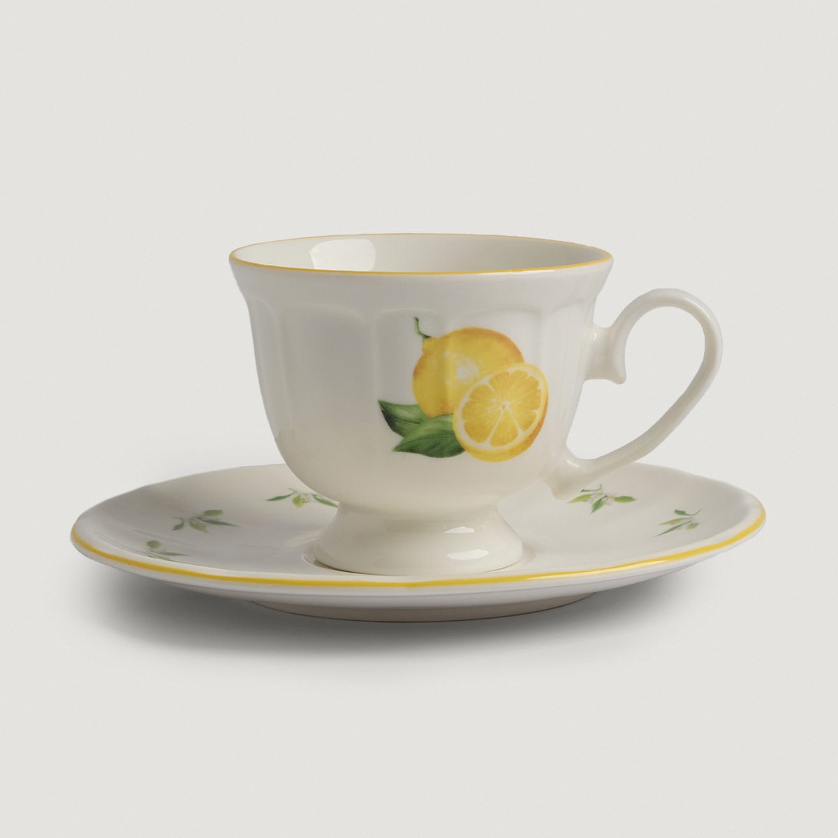 TAZA RIPLEY HOME CON PLATO AMARILLO - 2