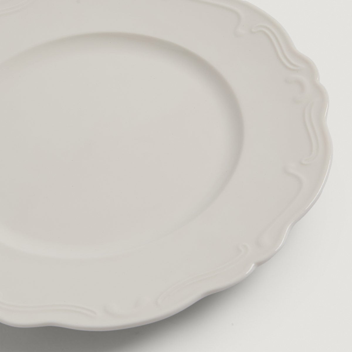SET X4 PLATO ENSALADA/POSTRE RIPLEY HOME CLASSIC COLLECTION BLANCO - 3