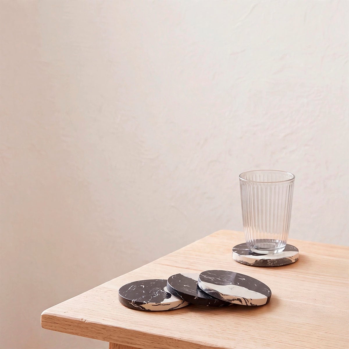 SET X4 POSAVASOS RIPLEY HOME NEGRO - 1