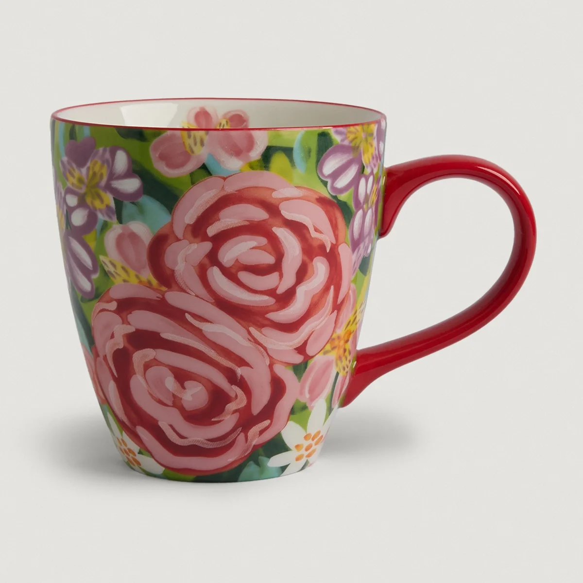 MUG RIPLEY HOME FLORES ROJO - 1