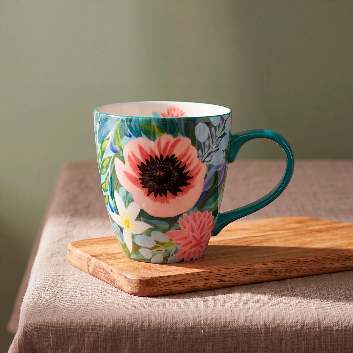 MUG RIPLEY HOME FLORES VERDE - 1