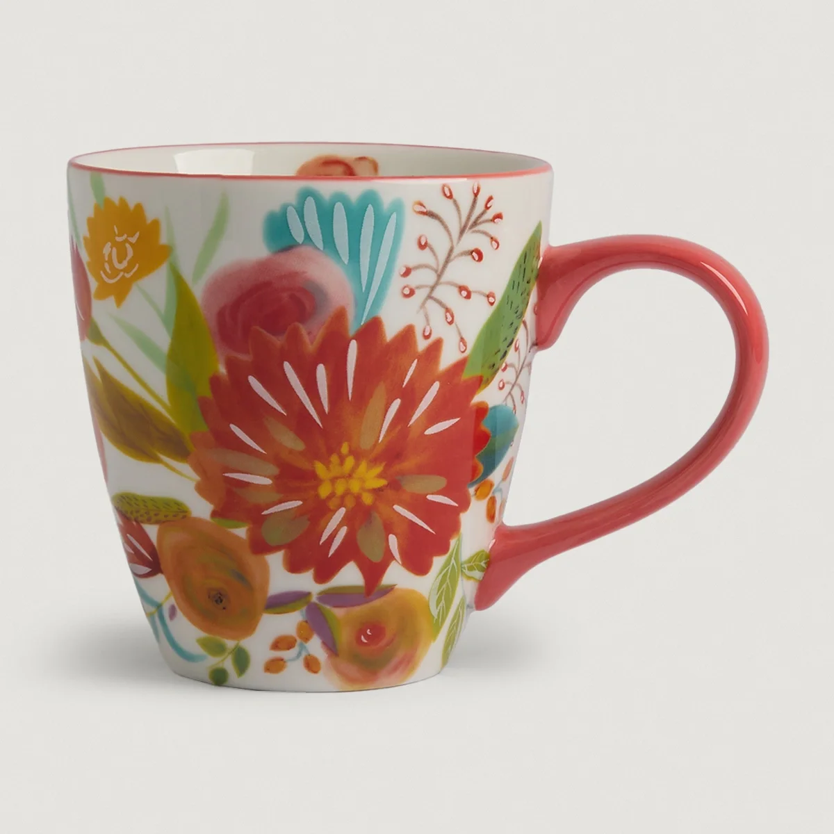 MUG RIPLEY HOME FLORES BLANCO - 1