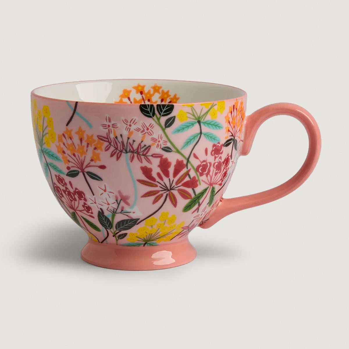 MUG RIPLEY HOME FLORES ROSADO - 2