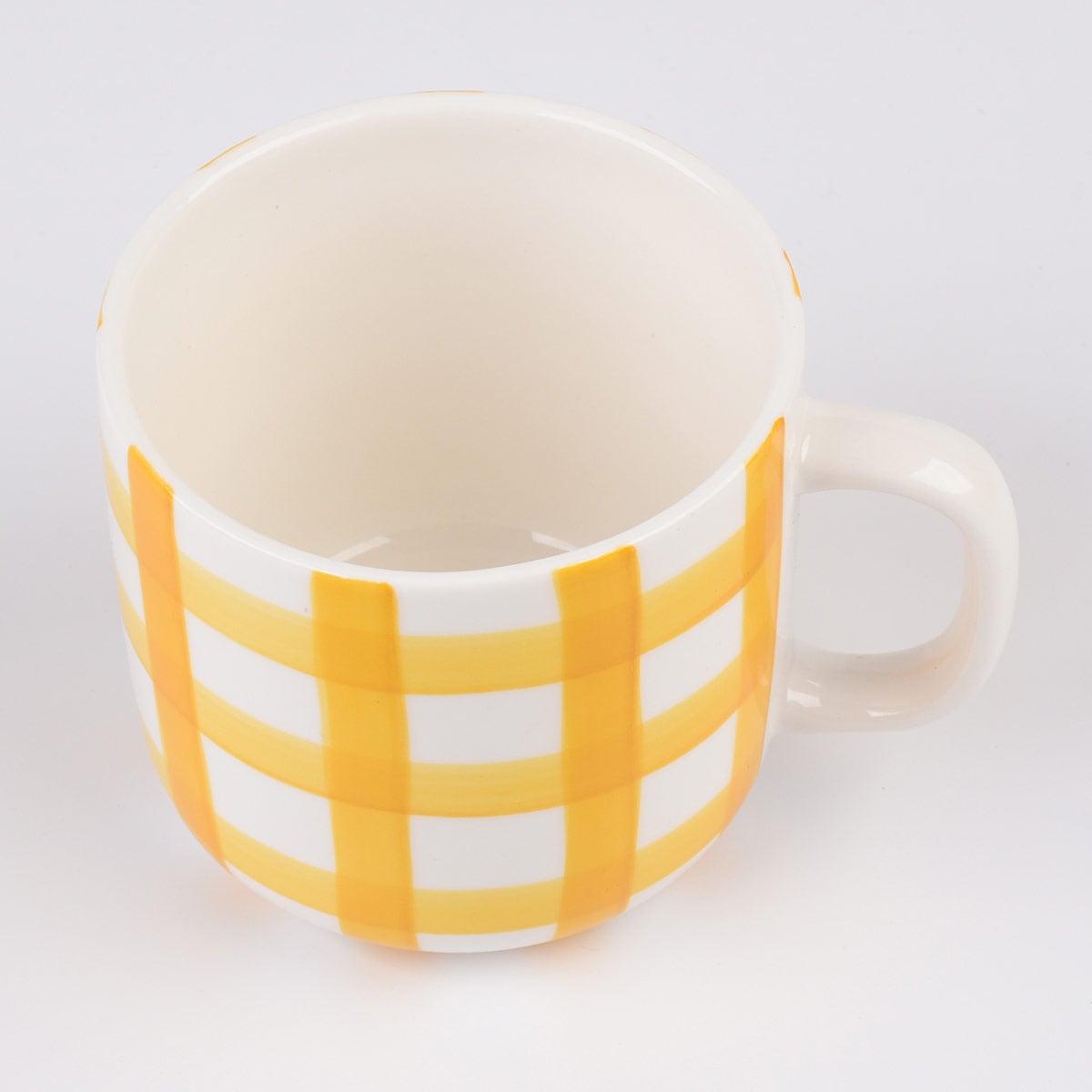 MUG RIPLEY HOME CUADROS AMARILLO - 2