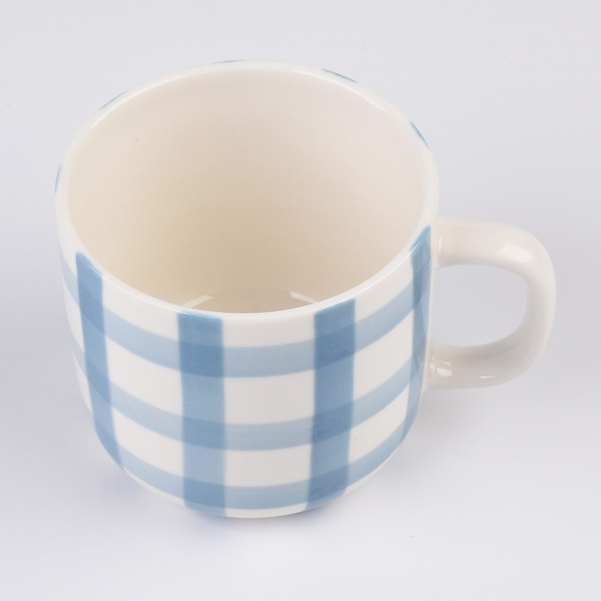 MUG RIPLEY HOME CUADROS AZUL - 2