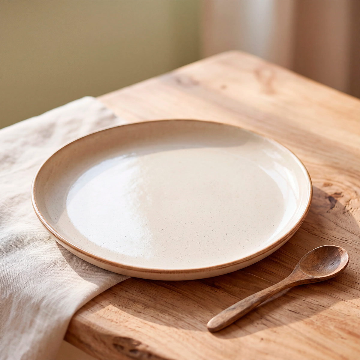 PLATO FONDO RIPLEY HOME TRADICIONAL BEIGE - 1
