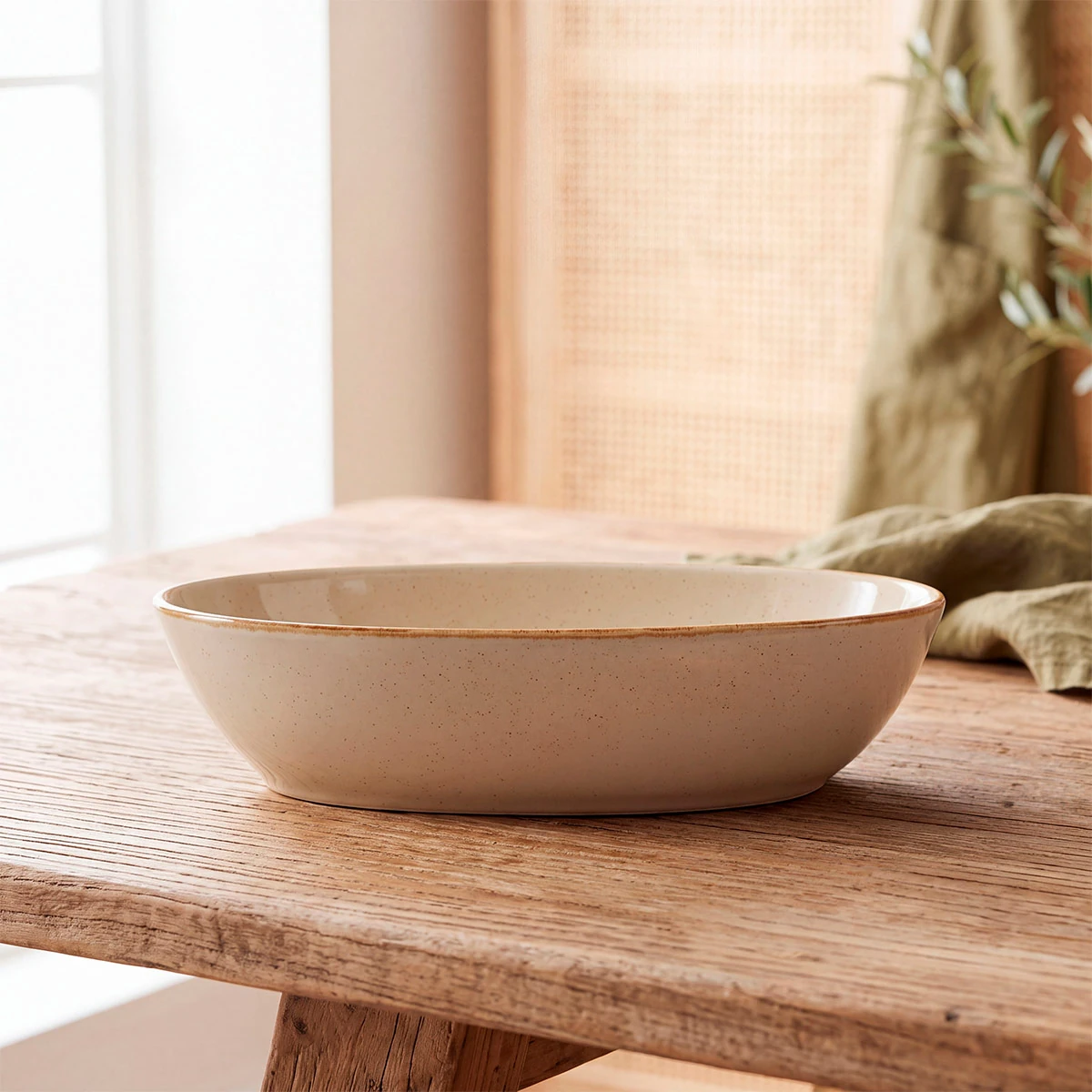 ENSALADERA RIPLEY HOME TRADICIONAL BEIGE - 1