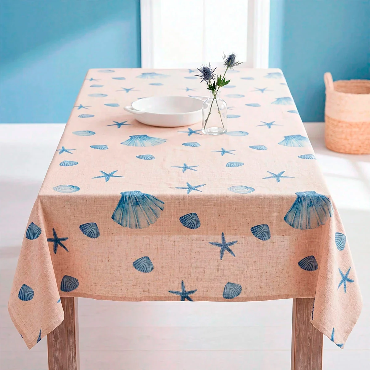 MANTEL RIPLEY HOME CAPRI 180X240 CM AZUL - 1