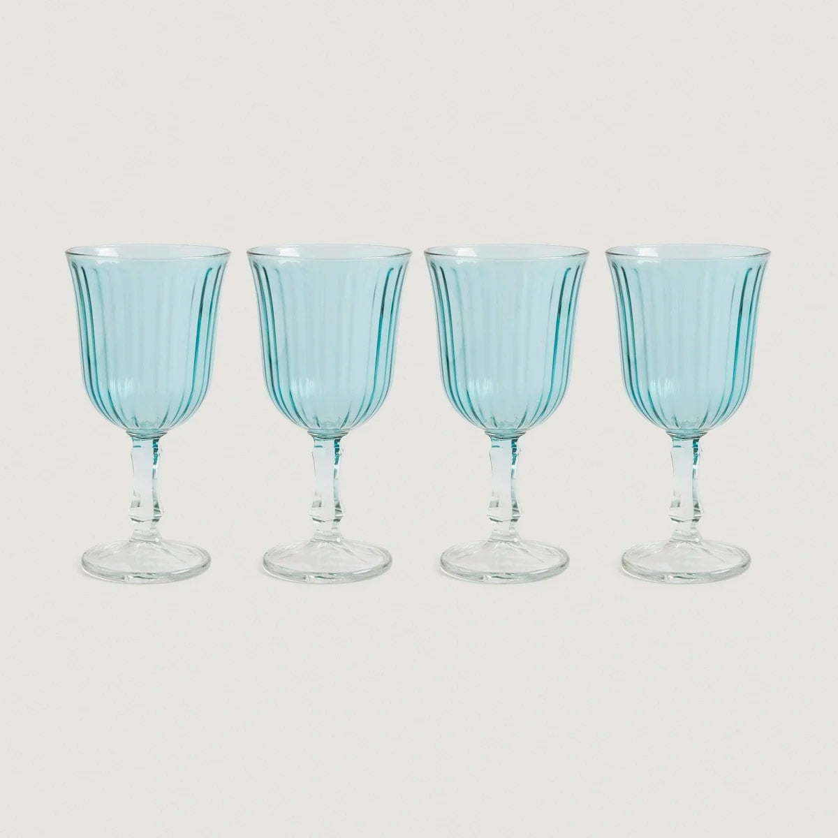 SET X4 COPAS RIPLEY HOME CLASSIC COLLECTION LÍNEAS AZUL - 2