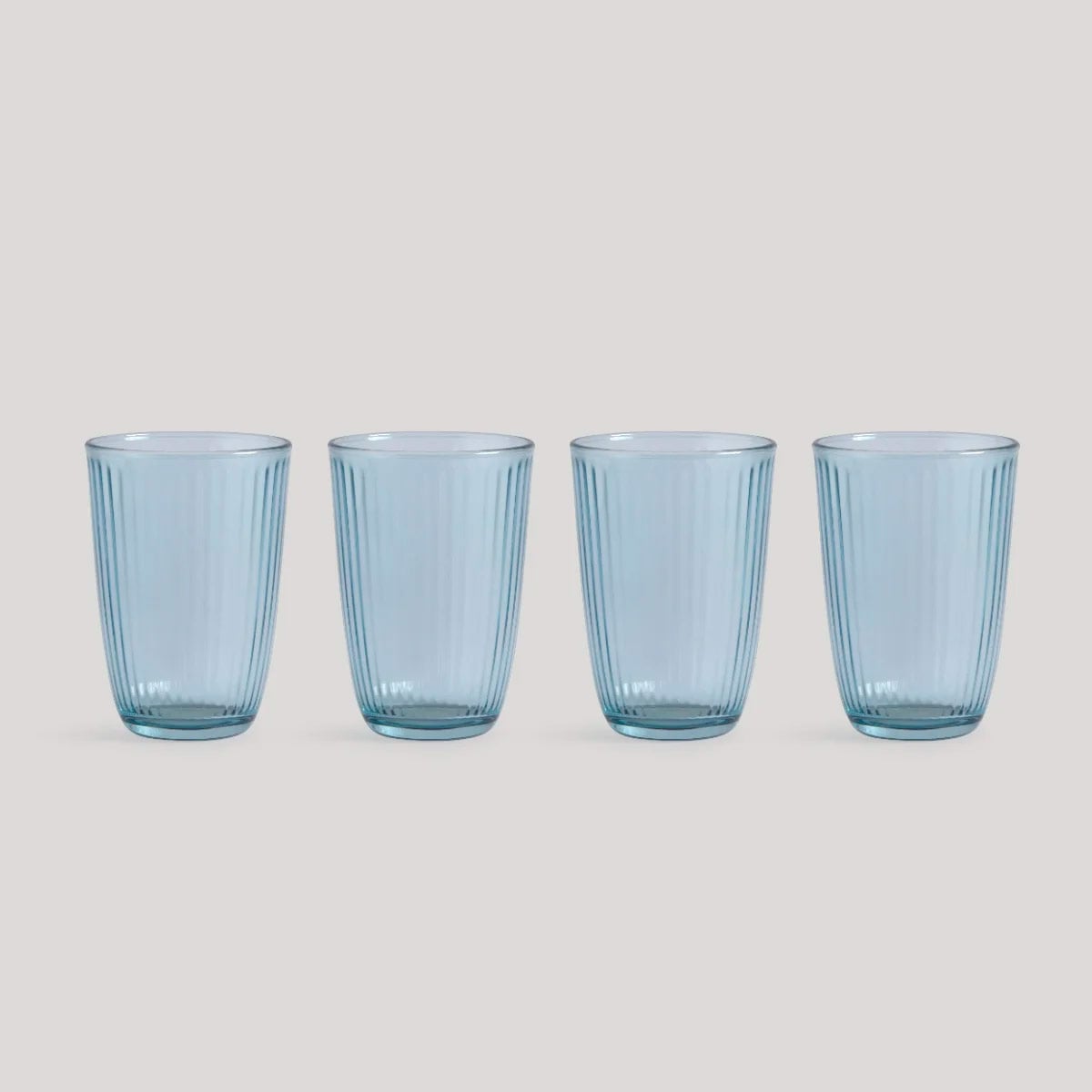 SET X4 VASOS RIPLEY HOME CLASSIC COLLECTION LÍNEAS AZUL - 4