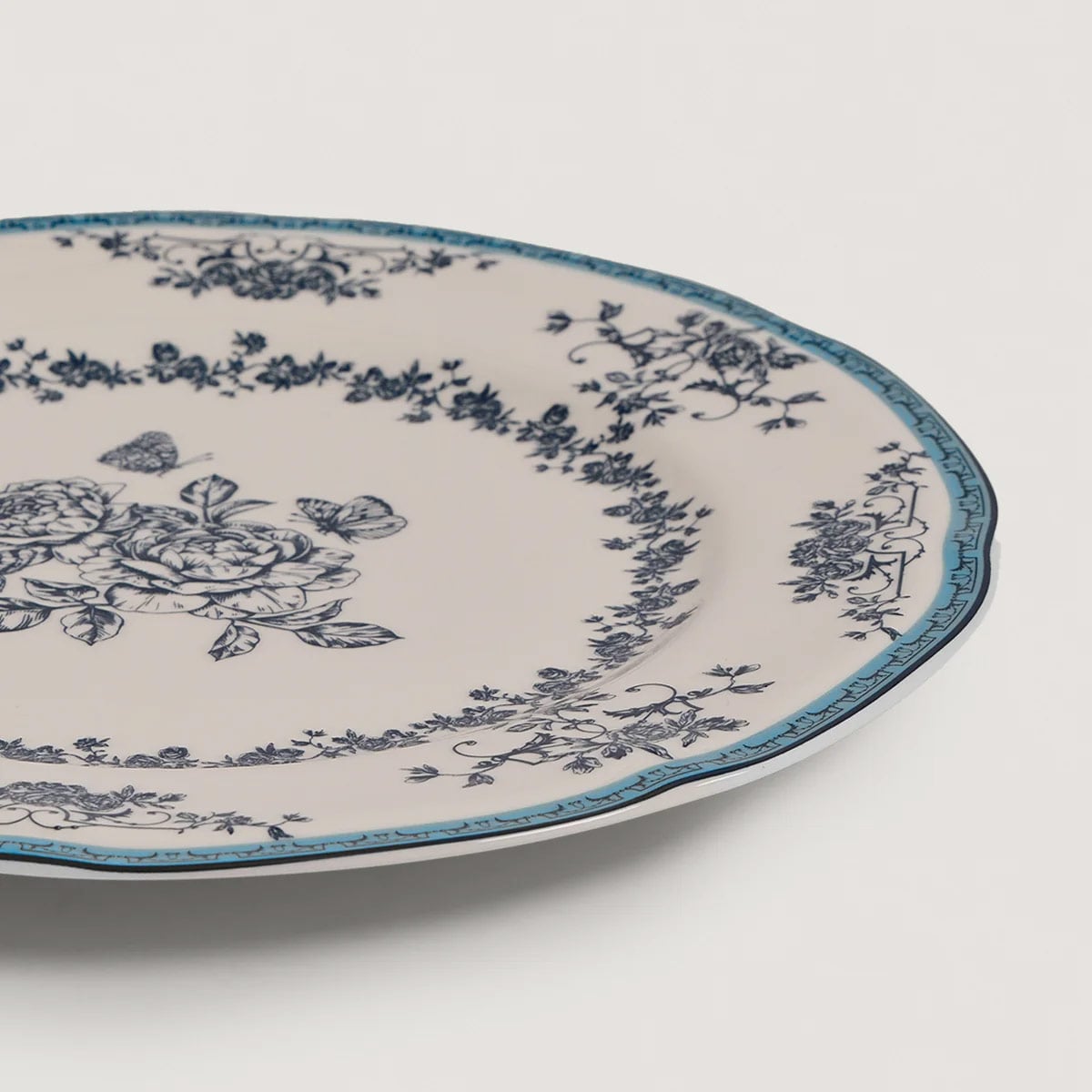 PLATO FONDO RIPLEY HOME CLASSIC COLLECTION FLORES AZUL - 4